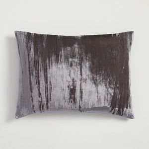 West Elm Crinkle Velvet Slate King Sham